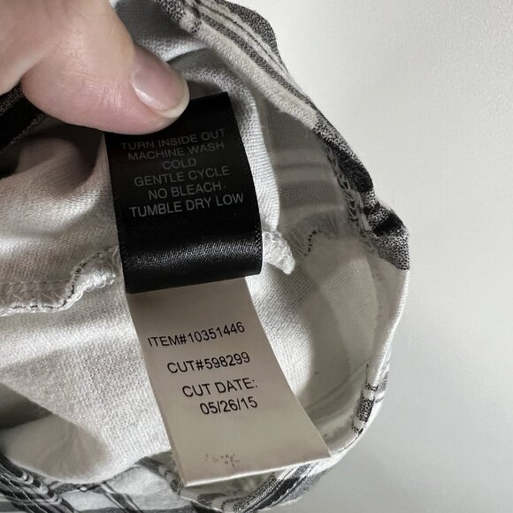 Torrid Mini Studio Luxe Ponte Pencil Skirt Black White Check Stretch Women’s‎ 2X - Picture 9 of 9